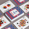 Buoy & Argyle Print Playing Cards - Front & Back View
