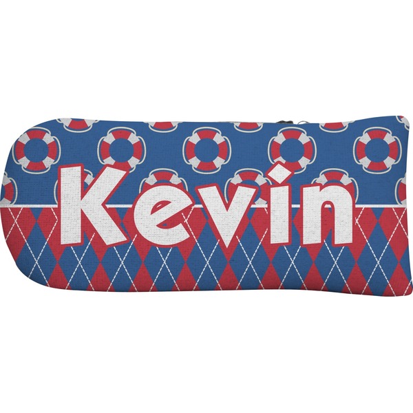 Buoy & Argyle Print Putter Cover (Front)
