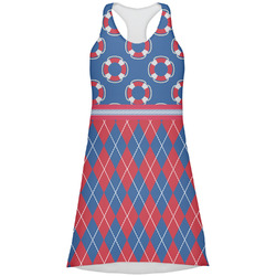 Buoy & Argyle Print Racerback Dress (Personalized)