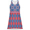 Buoy & Argyle Print Racerback Dress - Small