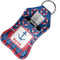 Buoy & Argyle Print Sanitizer Holder Keychain - Small in Case