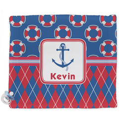 Buoy & Argyle Print Security Blankets - Double Sided (Personalized)
