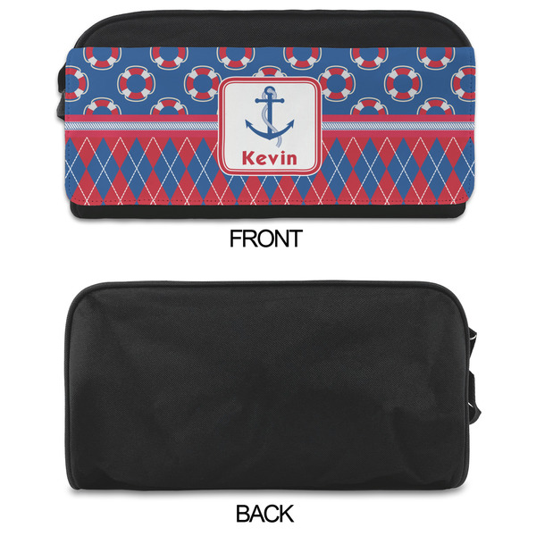 Buoy & Argyle Print Shoe Bags - APPROVAL