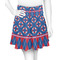 Buoy & Argyle Print Skater Skirt - Front