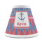 Buoy & Argyle Print Small Chandelier Lamp - FRONT