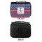 Buoy & Argyle Print Small Travel Bag - APPROVAL