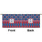 Buoy & Argyle Print Small Zipper Pouch Approval (Front and Back)