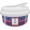 Buoy & Argyle Print Snack Container (Personalized)