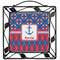 Buoy & Argyle Print Square Trivet (Personalized)