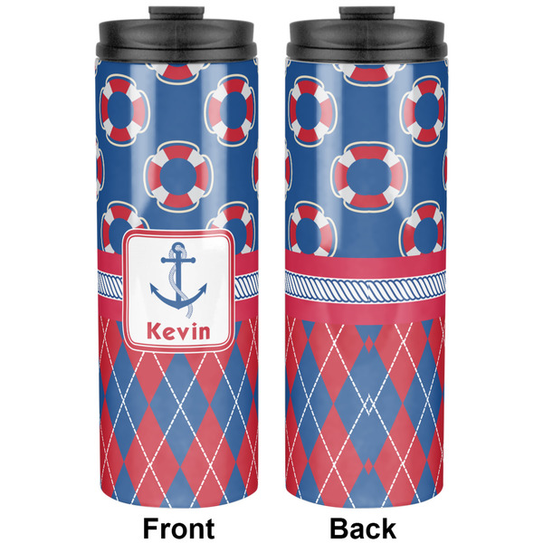 Buoy & Argyle Print Stainless Steel Tumbler - Apvl