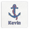 Buoy & Argyle Print Paper Dinner Napkins (Personalized)