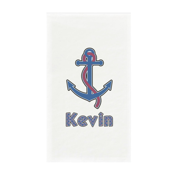 Custom Buoy & Argyle Print Guest Paper Towels - Full Color - Standard (Personalized)
