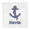 Buoy & Argyle Print Standard Decorative Napkins (Personalized)