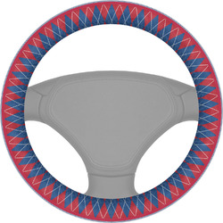 Buoy & Argyle Print Steering Wheel Cover