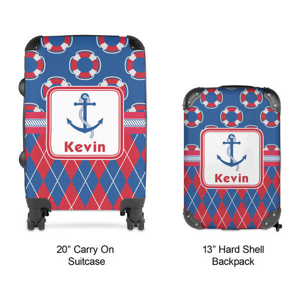 Buoy & Argyle Print Suitcase Set 4 - APPROVAL