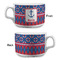 Buoy & Argyle Print Tea Cup - Single Apvl
