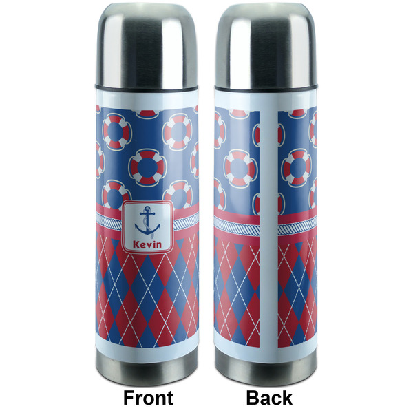 Buoy & Argyle Print Thermos - Apvl
