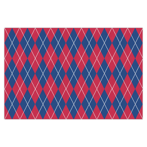 Custom Buoy & Argyle Print Tissue Paper Sheets - X-Large - Heavyweight