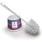 Buoy & Argyle Print Toilet Brush (Personalized)