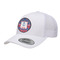 Buoy & Argyle Print Trucker Hat - White (Personalized)