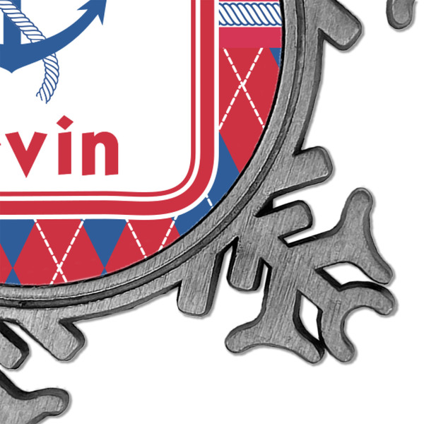 Buoy & Argyle Print Vintage Snowflake - Detail