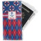 Buoy & Argyle Print Travel Document Holder