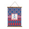 Buoy & Argyle Print Wall Hanging Tapestry - Portrait - MAIN