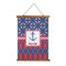Buoy & Argyle Print Wall Hanging Tapestry - Tall (Personalized)