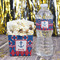 Buoy & Argyle Print Water Bottle Label - w/ Favor Box
