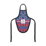 Buoy & Argyle Print Bottle Apron (Personalized)