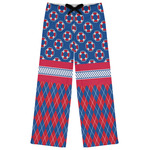 Buoy & Argyle Print Womens Pajama Pants - S