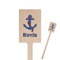 Buoy & Argyle Print Rectangle Wooden Stir Sticks (Personalized)
