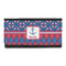 Buoy & Argyle Print Leatherette Ladies Wallet (Personalized)