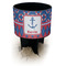 Buoy & Argyle Print Black Beach Spiker Drink Holder (Personalized)