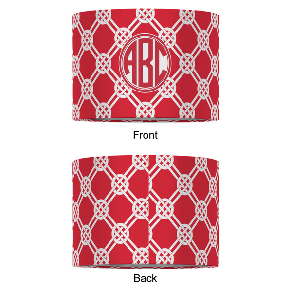 Celtic Knot 12" Drum Lampshade - APPROVAL (Fabric)
