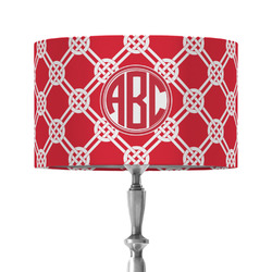 Celtic Knot 12" Drum Lamp Shade - Fabric (Personalized)