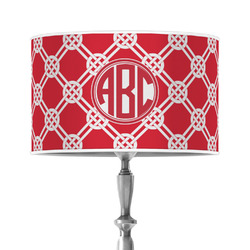 Celtic Knot 12" Drum Lamp Shade - Poly-film (Personalized)