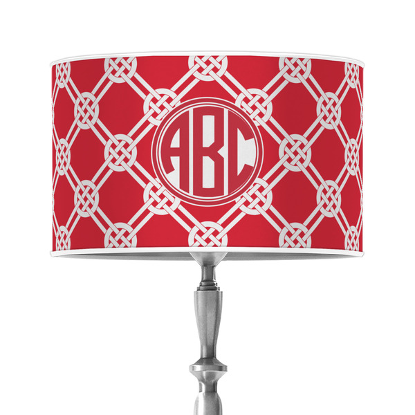 Custom Celtic Knot 12" Drum Lamp Shade - Poly-film (Personalized)