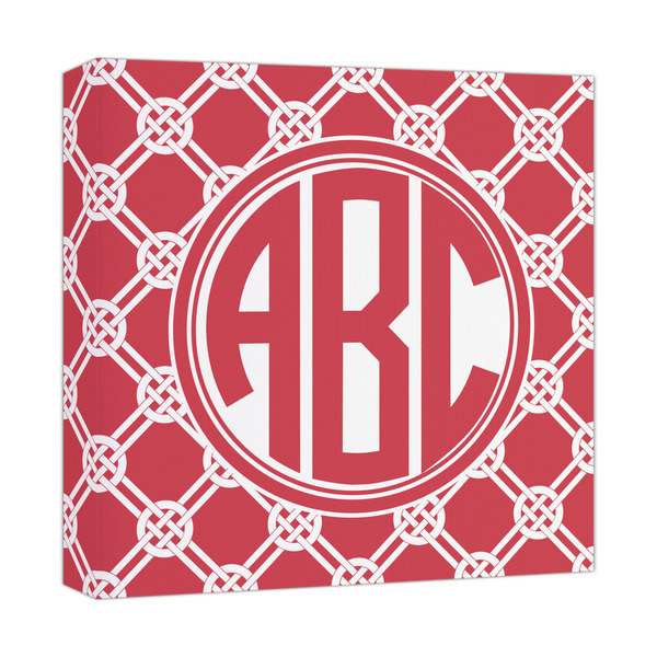 Custom Celtic Knot Canvas Print - 12x12 (Personalized)