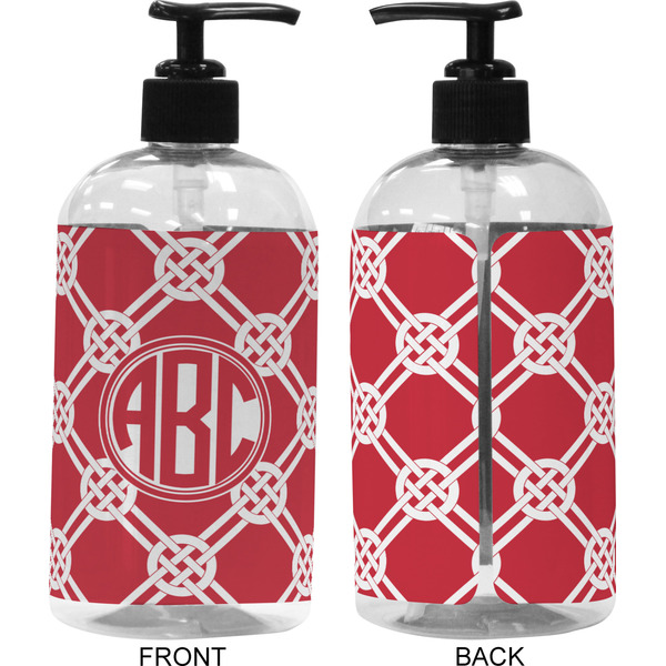 Celtic Knot 16 oz Plastic Liquid Dispenser (Approval)