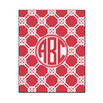 Celtic Knot Wood Print - 16x20 (Personalized)