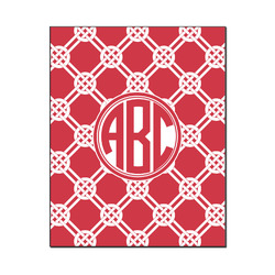 Celtic Knot Wood Print - 16x20 (Personalized)