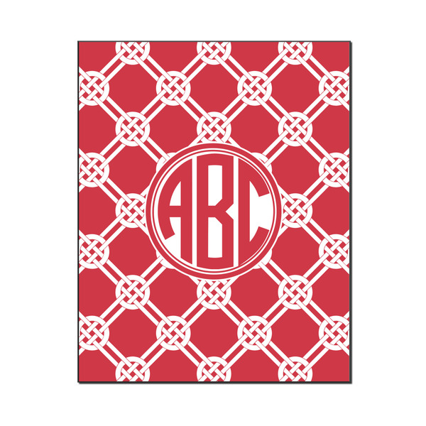 Custom Celtic Knot Wood Print - 16x20 (Personalized)