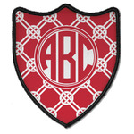 Celtic Knot Iron On Shield Patch B w/ Monogram