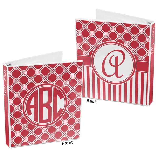 Celtic Knot 3-Ring Binder Front and Back