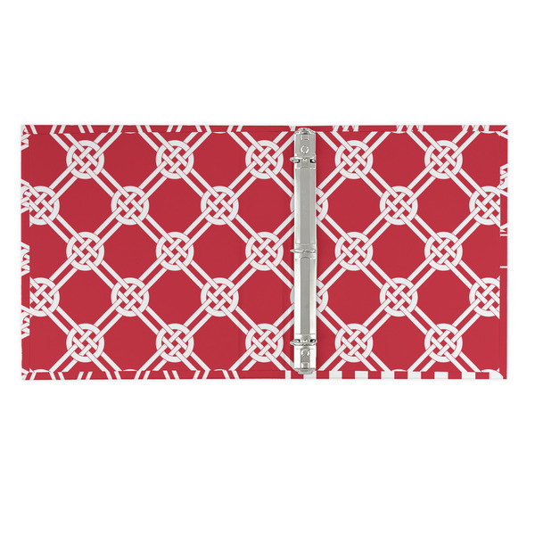 Celtic Knot 3 Ring Binders - Full Wrap - 1" - OPEN INSIDE
