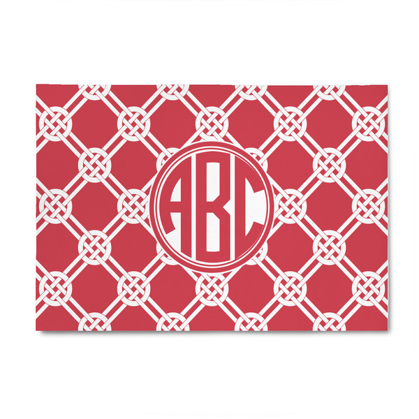 Custom Celtic Knot 4' x 6' Indoor Area Rug (Personalized)