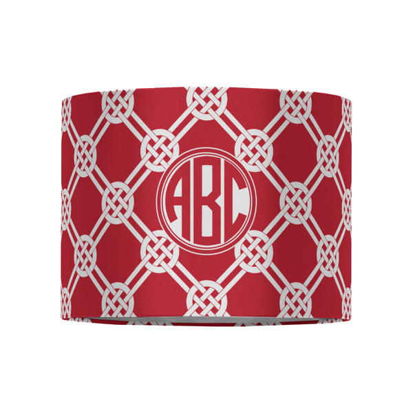 Celtic Knot 8" Drum Lampshade - FRONT (Fabric)