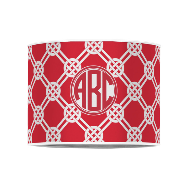 Celtic Knot 8" Drum Lampshade - FRONT (Poly Film)