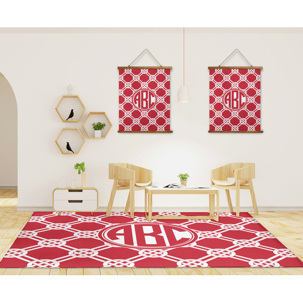 Celtic Knot 8'x10' Indoor Area Rugs - IN CONTEXT